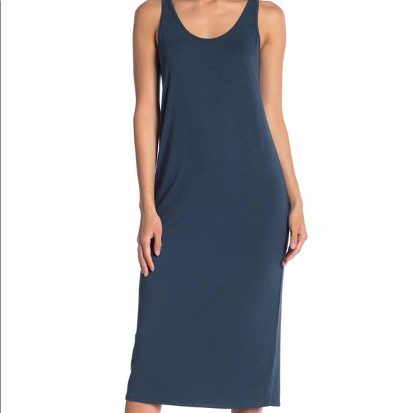 philosophy apparel scoop neck midi tank dress